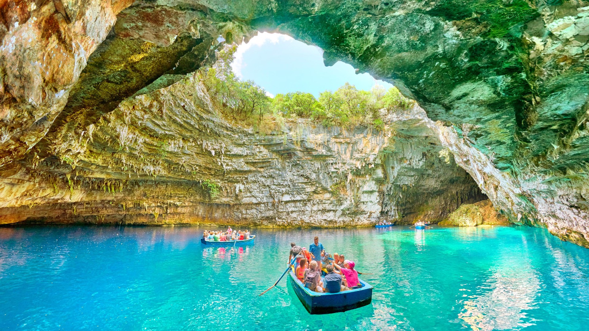 Melissani Lake | The Cave Of The Nymphs
